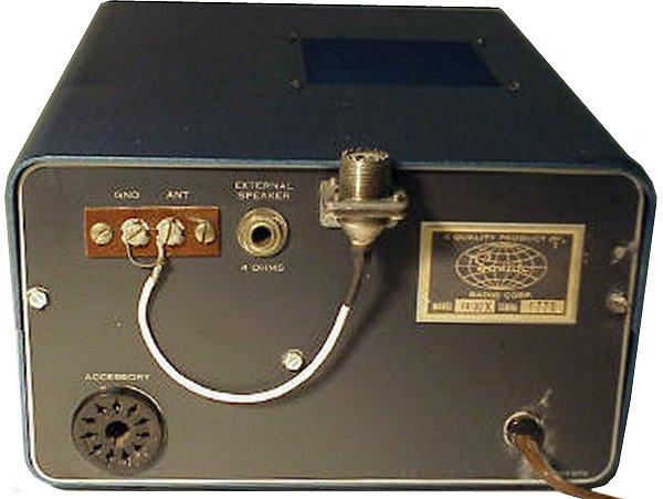 A rear picture of Sonar FR-102X