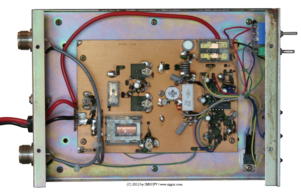 An inside picture of Tono 2M-100W