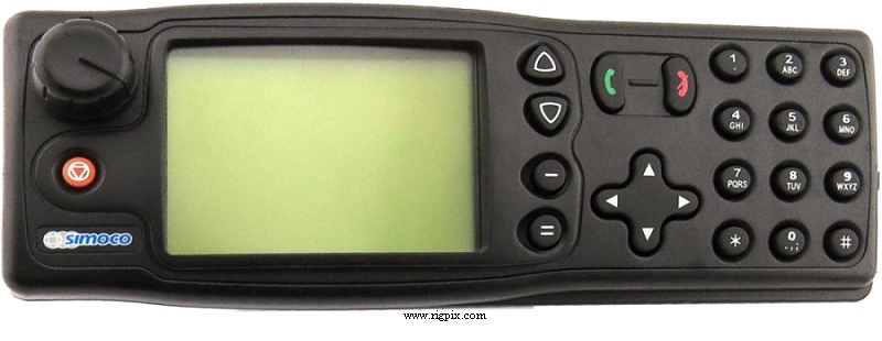 A picture of another control head for the Simoco SRM9030 Plus (SRM9000 Series) 