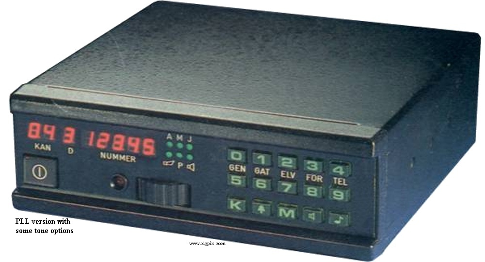 A picture of a multi channel Storno CQM 5332 (Stornophone CQM5000 series)