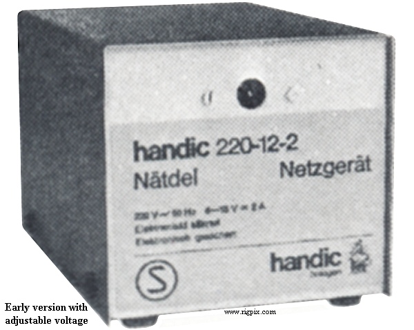 A picture of Handic 220/12-2 early adjustable version