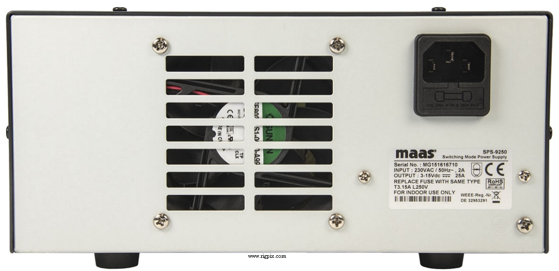 A rear picture of Maas SPS-9250