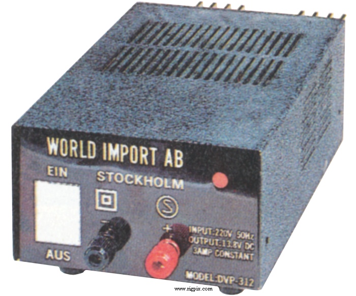 A picture of World Import AB (WIAB) DVP-312