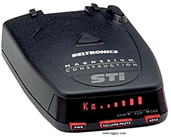 A picture of Beltronics STi Driver