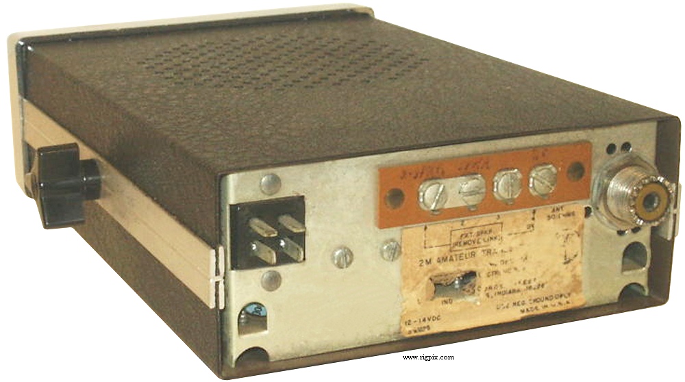 A rear picture of Regency HR-2B