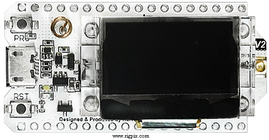 A picture of Heltec WiFi LoRa 32 v2 (Heltec v2)