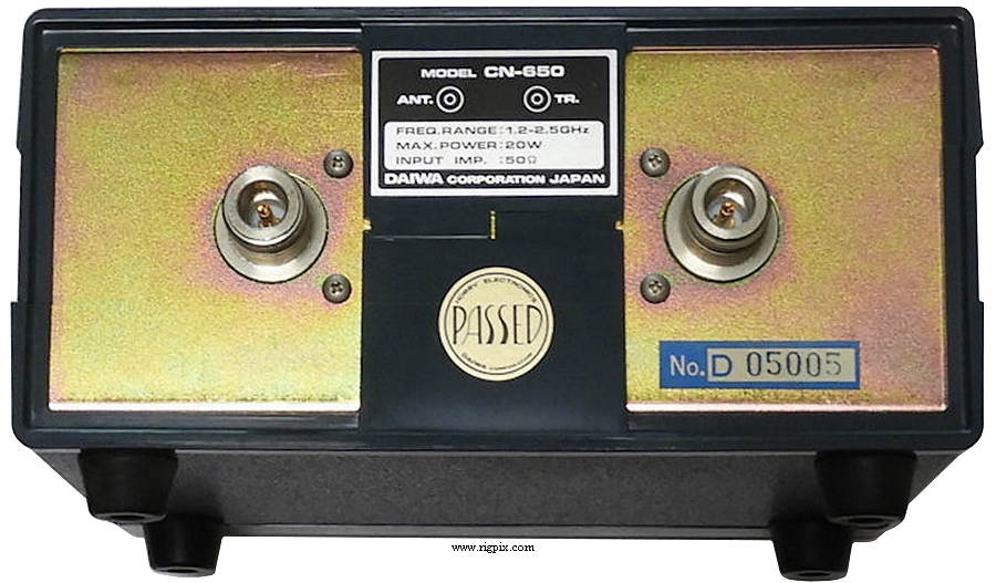 A rear picture of Daiwa CN-650