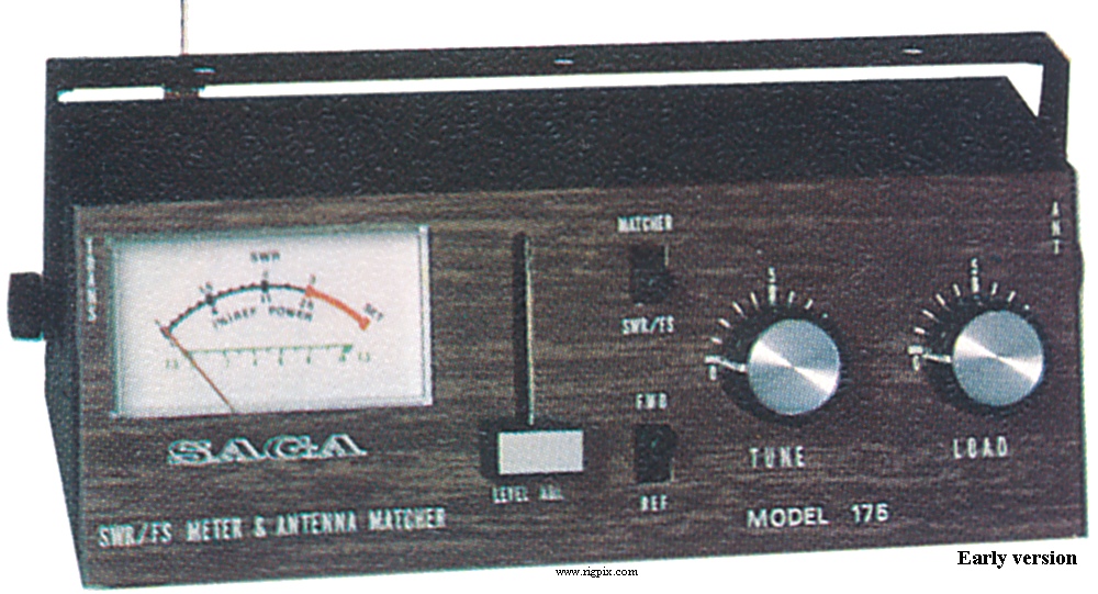 A rear picture of Saga 175, early version