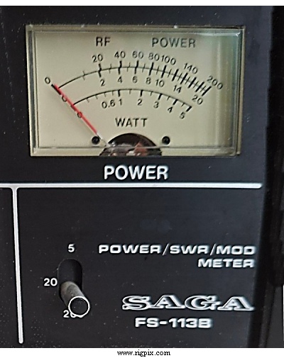 A closeup picture of Saga FS-113B