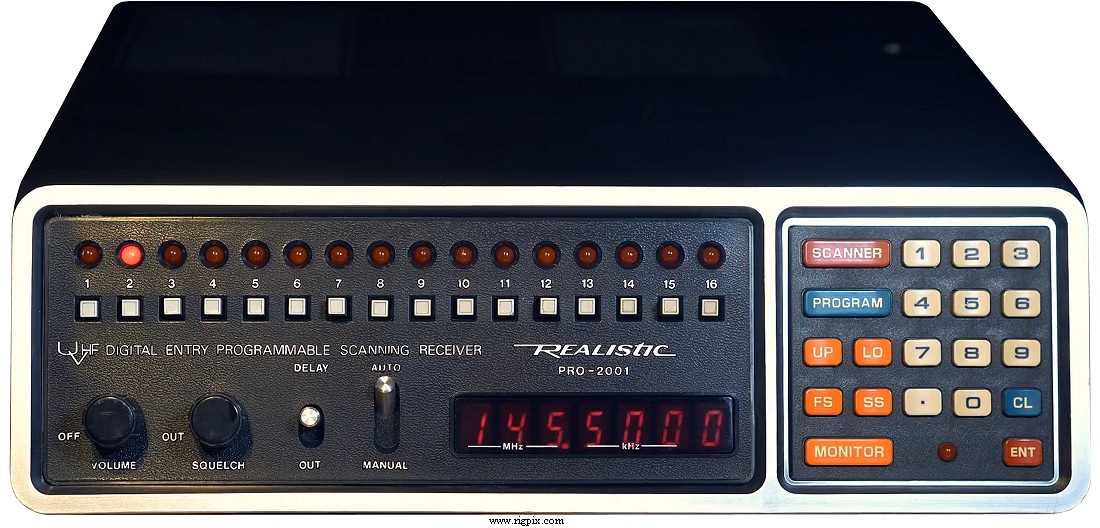 A picture of Realistic Pro-2001 (20-9115 and 20-9115A)