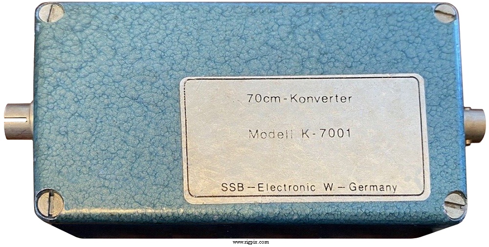 A picture of SSB Electronic K-7001