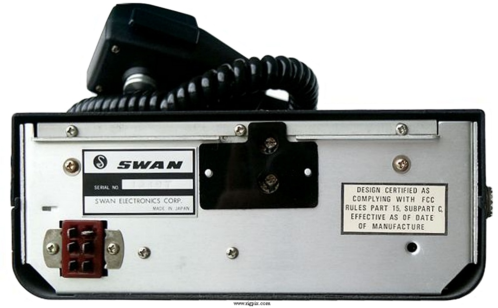 A rear picture of Swan/Cubic FM-2XA