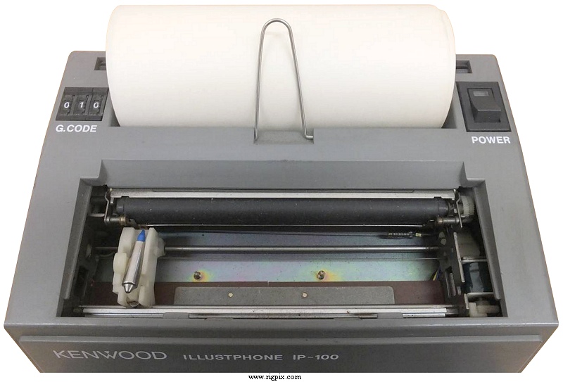 A picture of Kenwood IP-100 ''Illustphone'' printer