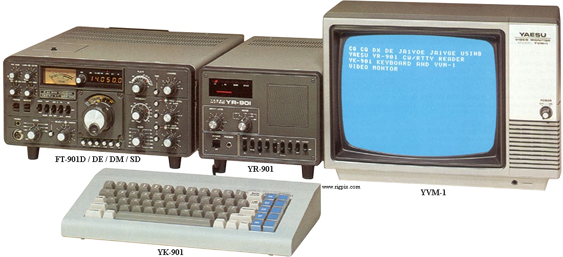 A picture of Yaesu YR-901 system