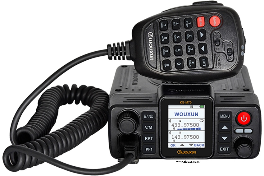 A picture of Wouxun KG-M70