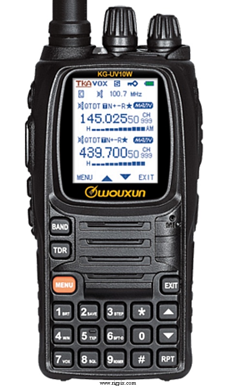 A picture of Wouxun KG-UV10W