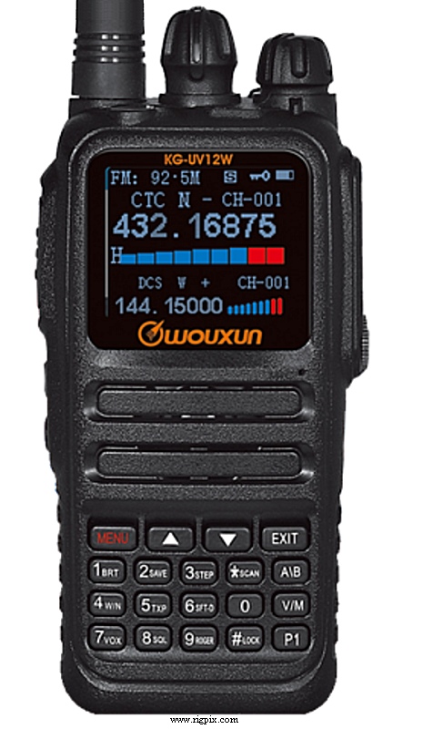A picture of Wouxun KG-UV12W
