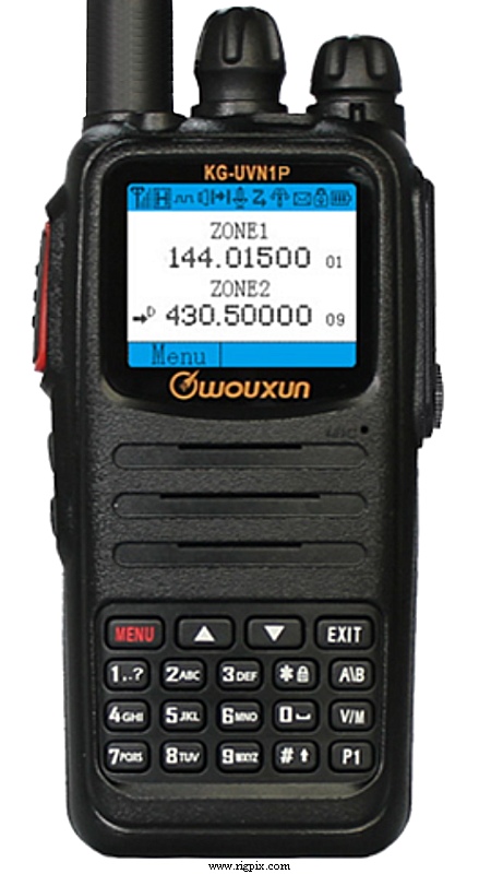 A picture of Wouxun KG-UVN1P