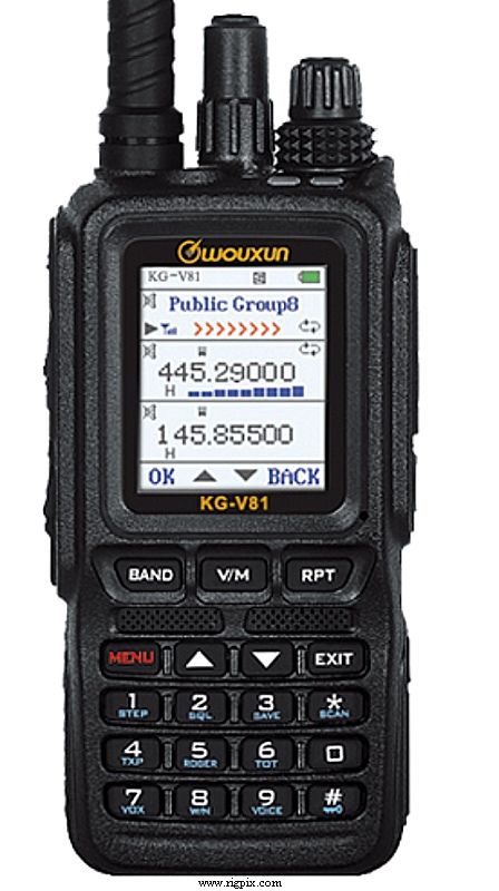 A picture of Wouxun KG-V81