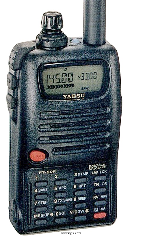 A picture of Yaesu FT-50R