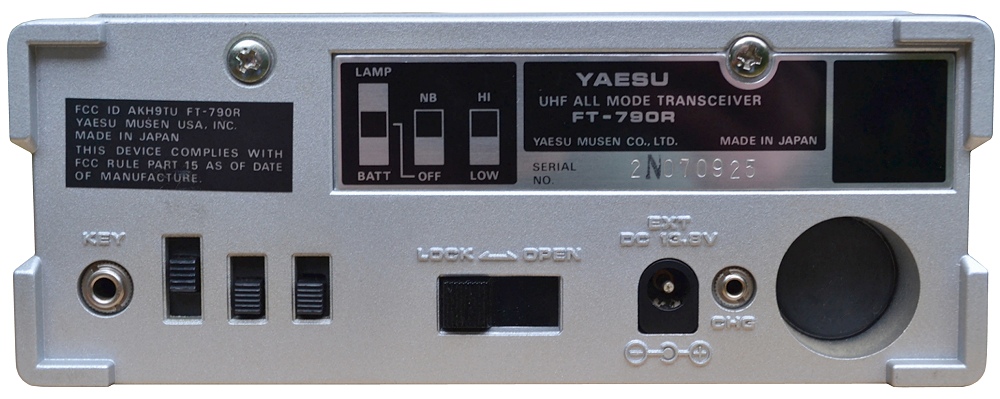 RigPix Database - Yaesu - FT-790R